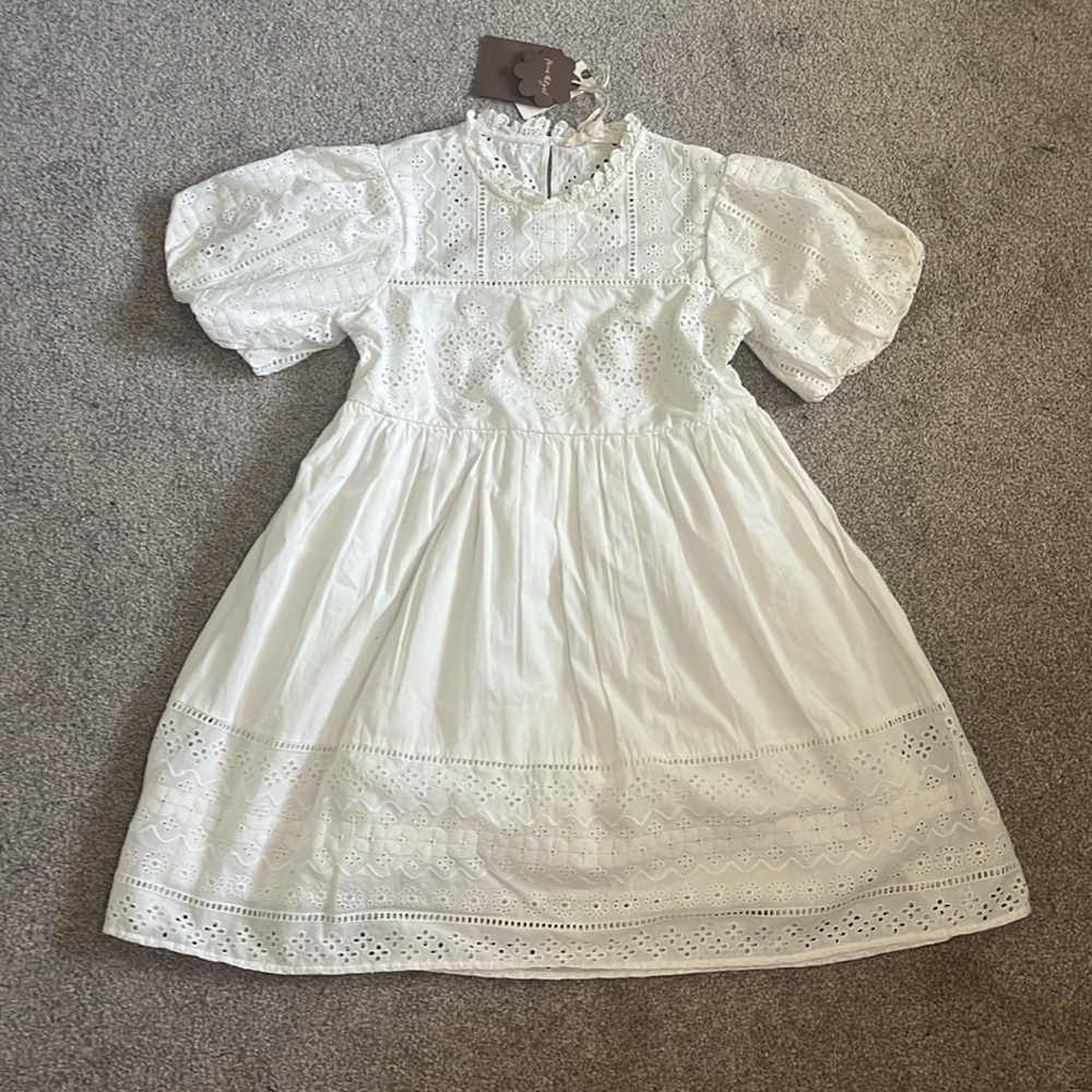 NWT Forever That Girl Puff-sleeve Babydoll Mini Dress - Picture 6 of 8